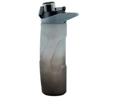 Gertuvė KITE, 760ml, su užrakinamu dangteliu, pilkos/juodos sp. tritano plastikas