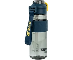 Gertuvė KITE, 800 ml, su užrakinamu dangteliu, pilkos-žalios sp. tritano plastikas