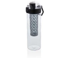 Gertuvė XD XCLUSIVE, 700ml, su juodos sp. infuzoriumi, skaidrus tritano plastikas, su užrakinamu dangteliu