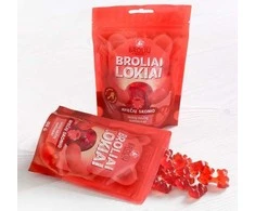 Aviečių skonio guminukai Broliai lokiai 100g