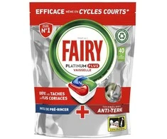 Indaplovių kapsulės FAIRY Platinum Plus Anti-Terne, 40 vnt.