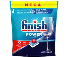 Amda Calgonit Indaplovių kapsulės FINISH Powerball All in 1 Fresh, 94 vnt.