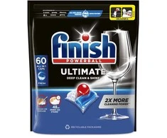 None Indaplovių kapsulės FINISH Powerball Ultimate All in 1 Regular, 60 vnt.