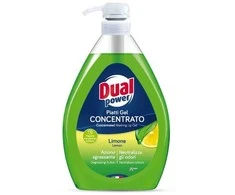 Indų ploviklis DUAL POWER Lemon, 1000ml