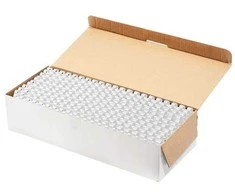 Įrišimo spiralės FOROFIS, 12mm, plastikinės, 100 vnt., baltos sp.