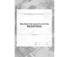 Išrašomų PVM sąskaitų faktūrų registras, A4 (48) 0720-061