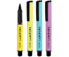 Kapsulinis rašiklis GO PEN SOFT, Cresco, D+K, įvairių sp. + 6 kapsulės