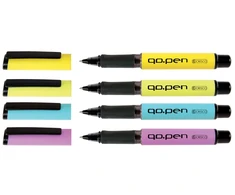 Kapsulinis rašiklis GO PEN SOFT, Cresco, D+K, įvairių sp. + 6 kapsulės