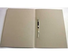 Smlt Art Kartoninis segtuvėlis SMLT A4 300g, žalias su spauda ir įsegėle