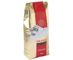 Kavos pupelės CREMA, Swisso Kaffee, 1kg