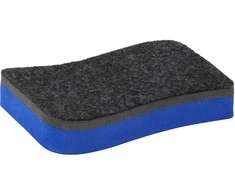Kempinė magnetinei lentai WAVE, Axent, 150x60x21mm, su magnetu, mėlynos sp.