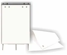Konferencinis bloknotas, 594x840mm, 20 lapų, 80gsm, baltos sp.