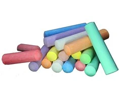 Kreida piešimui ant asfalto JUMBO, CoolForSchool, 6 sp., apvali