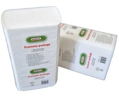 Lapiniai popieriniai rankšluosčiai Z-fold, Merkant, 150 lapelių, 2 sl., celiuliozė