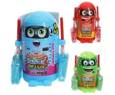 Ledinukai su rūgščiais milteliais JOHNY BEE Cleaning Robot, 40 g