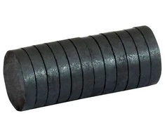 Magnetai, Grand, 20x4mm, juodos sp., 12 vnt.