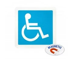 Magnetinis lipdukas NEĮGALUSIS, 100x100mm