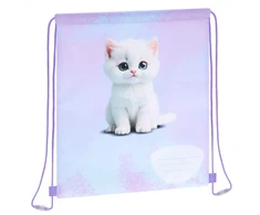 Maišelis sportinei aprangai CUTE KITTY, Starpak, 330x390 mm