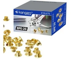 Kniedės, Kangaro ? 4.5 mm, variuotos (250), iki 20 lapų 1117-004