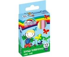 Grand Mokyklinė kreida FIORELLO, 12 vnt., įvairių sp.