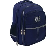 Coolforschool Mokyklinė kuprinė CFS, 2-jų skyrių, 430x310x195mm, 950g, mėlynos sp.