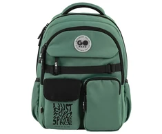 Mokyklinė kuprinė EDUCATION, GoPack, 16 L, 620 g, žalios sp.