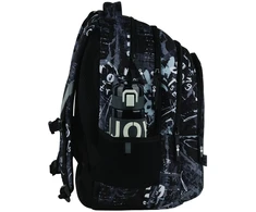 Mokyklinė kuprinė TEENS, GoPack, 19 L, 680 g, juodos/pilkos sp.