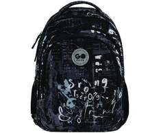 Mokyklinė kuprinė TEENS, GoPack, 19 L, 680 g, juodos/pilkos sp.