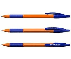 Orange Automatinis tušinukas R-301 Oranžinis MATIC&amp;GRIP, ErichKrause, 0.7mm, mėlynos sp.