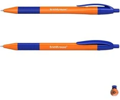Orange Ultra glide automatinis tušinukas U-209 Oranžinis MATIC&amp;GRIP, ErichKrause, 0.7mm, mėlynos sp.