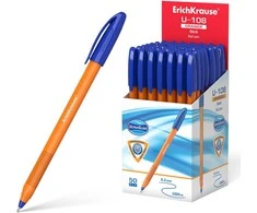 Orange Ultra glide tušinukas U-108 Oranžinis STICK, ErichKrause, 0.7mm, mėlynos sp.