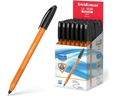 Orange Ultra glide tušinukas U-108 Oranžinis STICK, ErichKrause, 0.7mm, juodos sp.