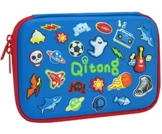 Penalas 3D CARTOON, Qitong, 205x145x45mm, mėlynos sp.