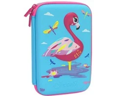 Penalas 3D FLAMINGO, Qitong, 205x145x45mm, mėlynos sp.