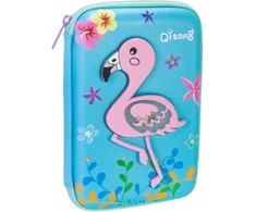 Penalas 3D FLAMINGO, Qitong, 205x145x45mm, su LED lempute, mėlynos sp.