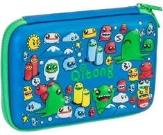 Penalas 3D MONSTERS, Qitong, 205x145x45mm, mėlynos sp.