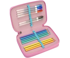 Penalas, CoolForSchool, 205x140x45mm, su 2-iem atverčiamais skyriais