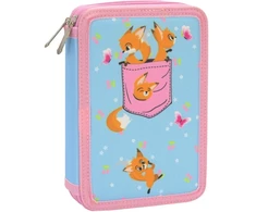 Penalas, CoolForSchool, 205x140x45mm, su 2-iem atverčiamais skyriais