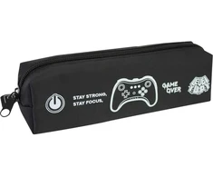 Penalas GAME OVER, CoolForSchool, 195x60x45mm, juodos sp.