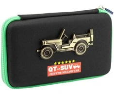 Penalas JEEP 3D, Qitong, 120x205x25mm, juodos sp.