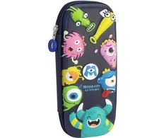 Penalas MONSTER, CoolForSchool, 205x140x45mm, pilkos sp.