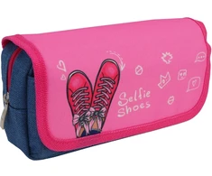 Penalas SELFIE SHOES, CoolForSchool, 215x90x55 mm, su 2-iem skyriais