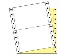 Perforuotas popierius, dvisluoksnis, 15-210-15x6-6, A5, spalvotas, su kraštine perforacija