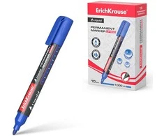 Permanentinis žymeklis LIQUID LP-600, ErichKrause, 0.8-2.25mm, mėlynos sp.