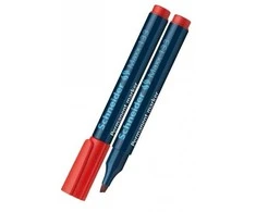 Schneder Žymeklis permanentinis Schneider Maxx 133, 1-4 mm, kirsta galvutė, raudonas 1213-023