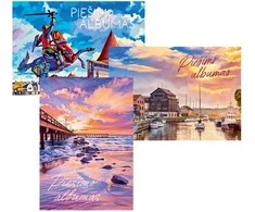 Piešimo albumas, A4, 20 lapų, 120 gsm