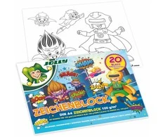 Piešimo albumas PIXEL, Jolly, A4, 20 lapų, 100gsm