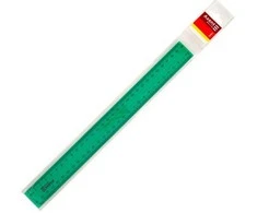 Plastikinė liniuotė AXENT Delta, 30cm, žalios sp., blisteryje