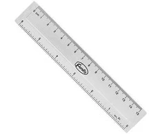 Plastikinė liniuotė FOROFIS, 15cm, skaidri, blisteryje