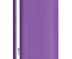 Plastikinis segtuvėlis skaidriu viršeliu, EconoMix, A4+, violetinės sp.